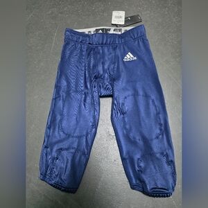 Adidas Press Coverage Football Pants Blue Kids Youth Sz L